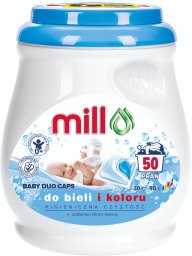 Kapsułki do prania MILL Duo Professional Baby do ubrań dziecięcych 50szt