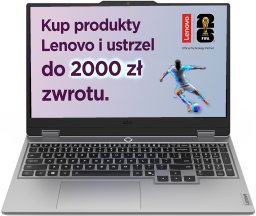 Laptop Lenovo LOQ 15AHP10 Ryzen 5 220 / 16 GB / 512 GB / RTX 5050 / 144 Hz (83JG003DPB)