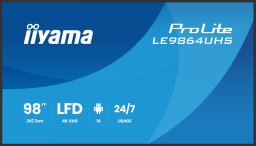 IIYAMA 247.7cm(97,5") LE9864UHS-B1AG 16:9 2xHDMI+USB-C (Speditionsversand)