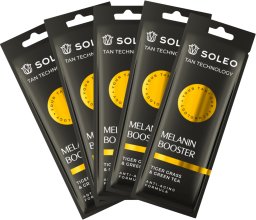Soleo Tan Technology Melanin Booster Przyspieszacz Do Opalania x5szt 15ml
