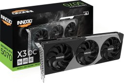 Karta graficzna Inno3D GeForce RTX 5070 X3 OC 12GB GDDR7 DLSS4 (N50703-12D7X-195064L)