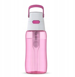Dafi Butelka filtrująca 0,5l flamingowa barwiona