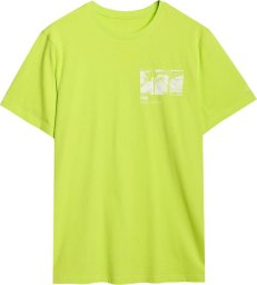 KOSZULKA MĘSKA BAWEŁNIANA T-SHIRT MĘSKI SPORTOWY Z NADRUKIEM 4F M2106