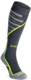 Skarpety narciarskie Bridgedale Ski MW Plus - gunmetal/stone 44 - 47