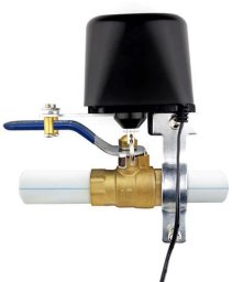 Moes Išmanusis ZigBee vandens sklendės valdiklis TUYA / Smart Life - juodas