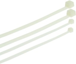 PLASTROL OPASKA PLASTIKOWA BIAŁA 4,8 x 500mm 50szt.