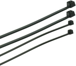 PLASTROL OPASKA PLASTIKOWA CZARNA 7,6 x 550mm 50szt.