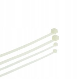 PLASTROL OPASKA PLASTIKOWA BIAŁA 4,8 x 400mm 50szt.