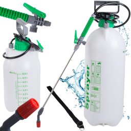 Opryskiwacz ciśnieniowy ręczny ogrodowy spryskiwacz 5 l + pasek na ramię