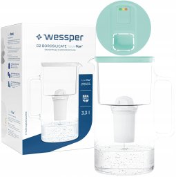 Dzbanek Wessper D2 Borosilicate FutureFlow Aquaclassic (WES202-FF-MT)
