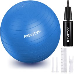 Piłka gimnastyczna do ćwiczeń rehabilitacyjna do treningu fitness 65 cm