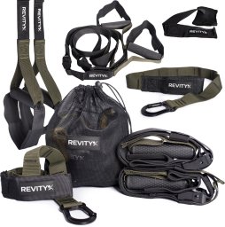 Taśmy do ćwiczeń TRX Gravity Tainer podwieszane pasy treningowe z akcesoriami