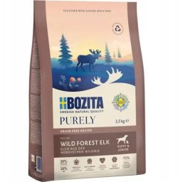BOZITA Purely kurczak z łosiem karma dla szczeniąt i suk karmiących 2,5kg