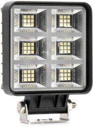 Lampa robocza szperacz led awl60 69w 6500k 7200lm 12v 24v amio-04201