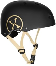 MTW001-1 KASK CZARNO-BEŻOWY ROZM. L(58-61CM) NILS EXTREME
