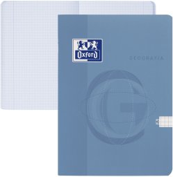 Zeszyt A5 60 kartek w kratkę geografia przedmiotowy soft touch OXFORD