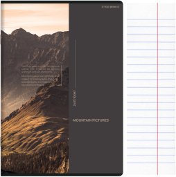 Zeszyt A5 60 kartek w linie z marginesem 70g Bird's Eye HERLITZ