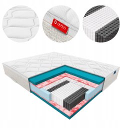 JANPOL Materac Hybris Adaptive Beige 200x200