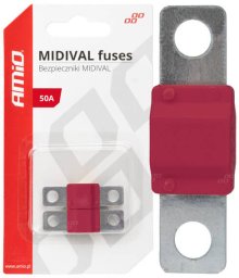 Bezpieczniki samochodowe midival mta 2 szt. 50a amio-03475