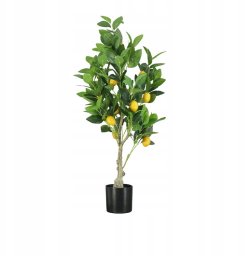ITIMPORT SZTUCZNA Roślina DRZEWKO CYTRYNOWE W DONICZCE REALISTYCZNE 90cm ŁADNE
