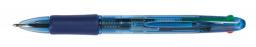  Q-Connect Długopis automatyczny 4-color 0.7mm (linia) Niebieski