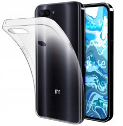 Hello Case Etui Do Xiaomi Mi 8 Lite (Przezroczyste, Silikonowe, Obudowa, Plecki, Case)