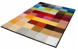 KLEINE WOLKE Cubetto Dywanik łaz. Multicolo 75x120