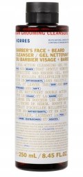 KORRES_Athenian Grooming Barber's Face &amp; Beard Cleanser  żel do mycia twarzy dla mężczyzn 250ml