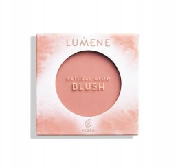 LUMENE_Natural Glow róż do policzków 1 Coral Glow 4g