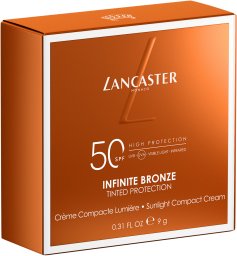 LANCASTER_Infinite Bronze Sunlight Compact Cream SPF50 podkład brązujący w kompakcie 9g