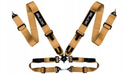 Pasy sportowe Slide V2 Quick Złote 4P 3"