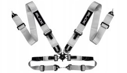 Pasy sportowe Slide V2 Quick Srebrne 4P 3"