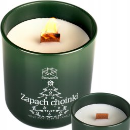 Świeca w szkle Zapach choinki SW030 DECO4HOME