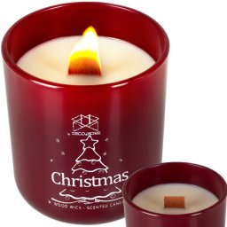 Świeca w szkle Christmas SW014 DECO4HOME