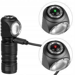 Latarka akumulatorowa czolowa / taktyczna 500lm Explorer Pro Series VA0362 VAYOX