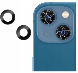 SZYBKA SZKŁO PREMIUM OSŁONA APARATU KLEJ DO IPHONE 13 A2633 A2482 A2631