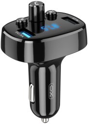 XO transmitter FM BCC02 Bluetooth MP3 car charger 15W black
