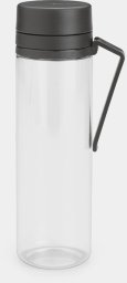 BRABANTIA Make &amp; Take water bottle with strainer dark grey 148842