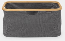 BRABANTIA laundry basket foldable 40 L Pepper Black 232725