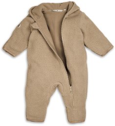 New! Lodger Skier Teddy Jumpsuit 0-3 months. Size 62. Beige SKT 630_0-3