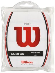 Wilson Pro Overgrip, white, 12 pcs.