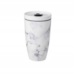 Villeroy & Boch Coffee to Go mug, marble, 3.5 dl