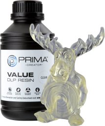 PrimaCreator Value UV / DLP resin for 3D printer, 500 ml, clear