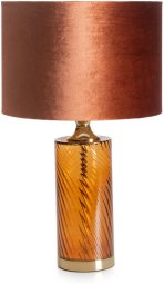 LAMPA BRENDA (02) O 33 X 55 CM MIEDZIANY