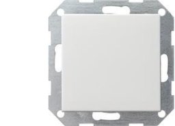 Gira Wyłącznik krzyżowy Gira System 55 biały z połyskiem