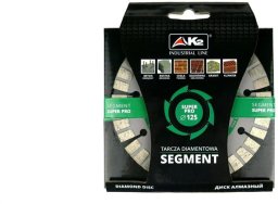 Tarcza diamentowa SEGMENT SUPER PRO do betonu 125mm