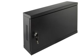 Szafa wisząca RACK 19 cali 2U 120mm czarna TPR CATV NEKU