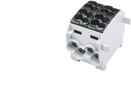 Simet Blok rozdzielczy-odgałęźny Al/Cu SCB 25-2 (80120) SIMBLOCK jednobiegunowy 2x25mm2 czarny 81505007