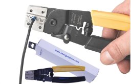 Zaciskarka to tulejek 0,25-6 mm2 / Zaciskarka ko końcówek izolowanych 0,25-2,5 mm2 / do końcówek kablowych Cu 0,5-6 mm2 / ZM06T