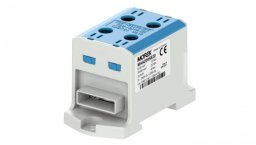 MOREK Złączka OTL95-2B niebieski 2xAl/Cu 6-95mm2 3x1x24 1000V AC/1500V DC Zacisk uniwersalny z wejściem na szynę elastyczną MAA2095B20
